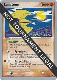 Lunatone (36) - 2006 (Miska Saari) - World Championship Decks - Pokemon card