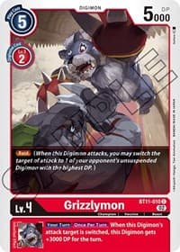 Grizzlymon - Dimensional Phase - Digimon Card Game card
