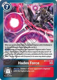 Hades Force - Dimensional Phase - Digimon Card Game card
