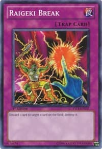 Raigeki Break - Starter Deck: Dawn of the Xyz - YuGiOh card
