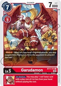Garudamon - Dimensional Phase - Digimon Card Game card