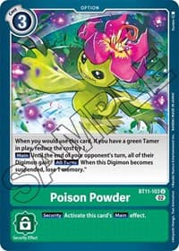 Poison Powder - Dimensional Phase - Digimon Card Game card