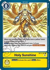 Holy Sunshine - Dimensional Phase - Digimon Card Game card