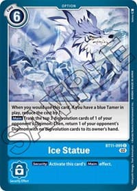 Ice Statue - Dimensional Phase - Digimon Card Game card