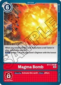 Magma Bomb - Dimensional Phase - Digimon Card Game card