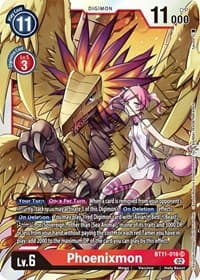 Phoenixmon - Dimensional Phase - Digimon Card Game card