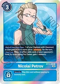 Nicolai Petrov - Dimensional Phase - Digimon Card Game card