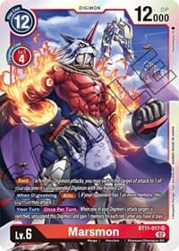 Marsmon - Dimensional Phase - Digimon Card Game card