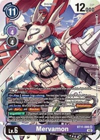 Mervamon - Dimensional Phase - Digimon Card Game card