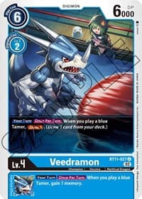 Veedramon - Dimensional Phase - Digimon Card Game card
