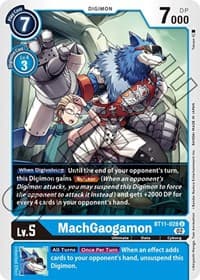 MachGaogamon - Dimensional Phase - Digimon Card Game card