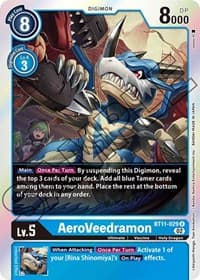 AeroVeedramon - Dimensional Phase - Digimon Card Game card