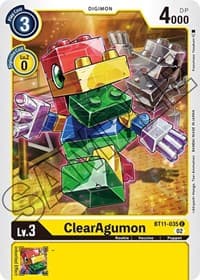 ClearAgumon - Dimensional Phase - Digimon Card Game card