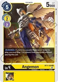 Angemon - Dimensional Phase - Digimon Card Game card