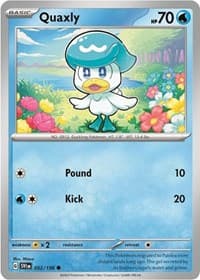 Quaxly - 052/198 (Mirage Holo) - Miscellaneous Cards & Products - Pokemon card