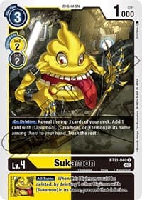 Sukamon - Dimensional Phase - Digimon Card Game card