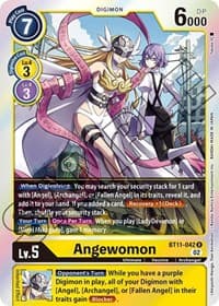 Angewomon - Dimensional Phase - Digimon Card Game card