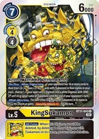 KingSukamon - Dimensional Phase - Digimon Card Game card