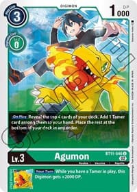 Agumon - Dimensional Phase - Digimon Card Game card