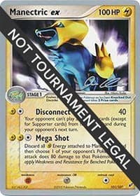 Manectric ex - 2006 (Jason Klaczynski) - World Championship Decks - Pokemon card
