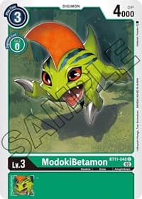 ModokiBetamon - Dimensional Phase - Digimon Card Game card