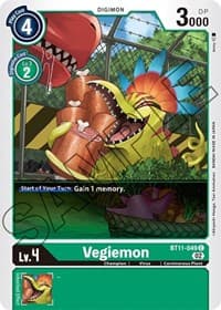 Vegiemon - Dimensional Phase - Digimon Card Game card