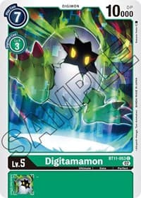 Digitamamon - Dimensional Phase - Digimon Card Game card