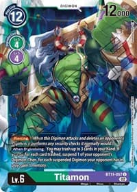 Titamon - Dimensional Phase - Digimon Card Game card