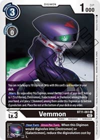 Vemmon - Dimensional Phase - Digimon Card Game card