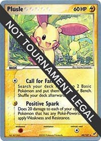 Plusle - 2006 (Hiroki Yano) - World Championship Decks - Pokemon card