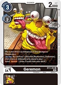 Geremon - Dimensional Phase - Digimon Card Game card