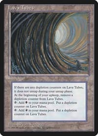 Lava Tubes - Ice Age - Magic: The Gathering card