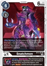 Snatchmon - Dimensional Phase - Digimon Card Game card