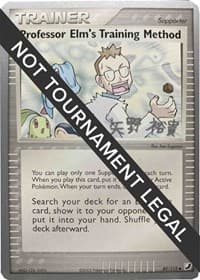 Professor Elm's Training Method - 2006 (Hiroki Yano) - World Championship Decks - Pokemon card