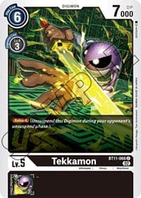 Tekkamon - Dimensional Phase - Digimon Card Game card