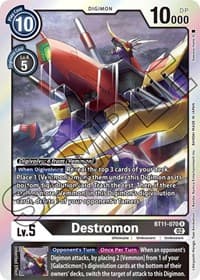 Destromon - Dimensional Phase - Digimon Card Game card