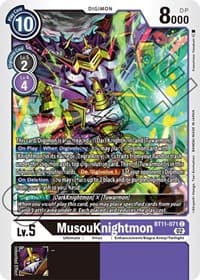 MusouKnightmon - Dimensional Phase - Digimon Card Game card