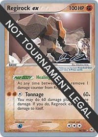 Regirock ex - 2006 (Jason Klaczynski) - World Championship Decks - Pokemon card