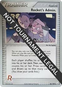 Rocket's Admin. - 2006 (Miska Saari) - World Championship Decks - Pokemon card