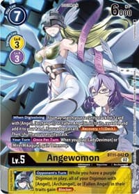 Angewomon (Alternate Art) - Dimensional Phase - Digimon Card Game card
