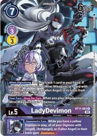 LadyDevimon (Alternate Art) - Dimensional Phase - Digimon Card Game card