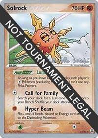 Solrock (25) - 2006 (Miska Saari) - World Championship Decks - Pokemon card