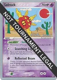 Solrock (47) - 2006 (Miska Saari) - World Championship Decks - Pokemon card
