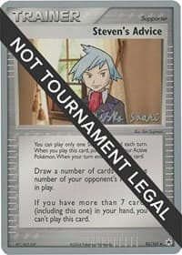Steven's Advice - 2006 (Miska Saari) - World Championship Decks - Pokemon card