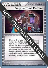 Surprise! Time Machine - 2006 (Jimmy Ballard) - World Championship Decks - Pokemon card