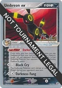 Umbreon ex - 2006 (Jimmy Ballard) - World Championship Decks - Pokemon card