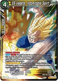 SS Vegeta, Indomitable Spirit - Power Absorbed - Dragon Ball Super: Masters card