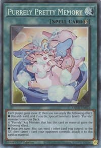 Purrely Pretty Memory (CR) - Amazing Defenders - YuGiOh card