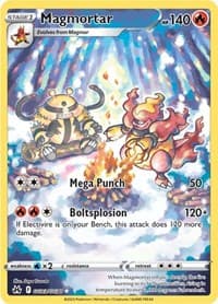 Magmortar - SWSH: Crown Zenith: Galarian Gallery - Pokemon card
