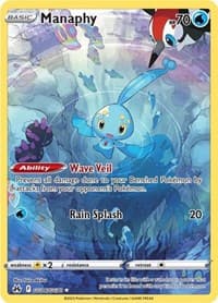 Manaphy - SWSH: Crown Zenith: Galarian Gallery - Pokemon card